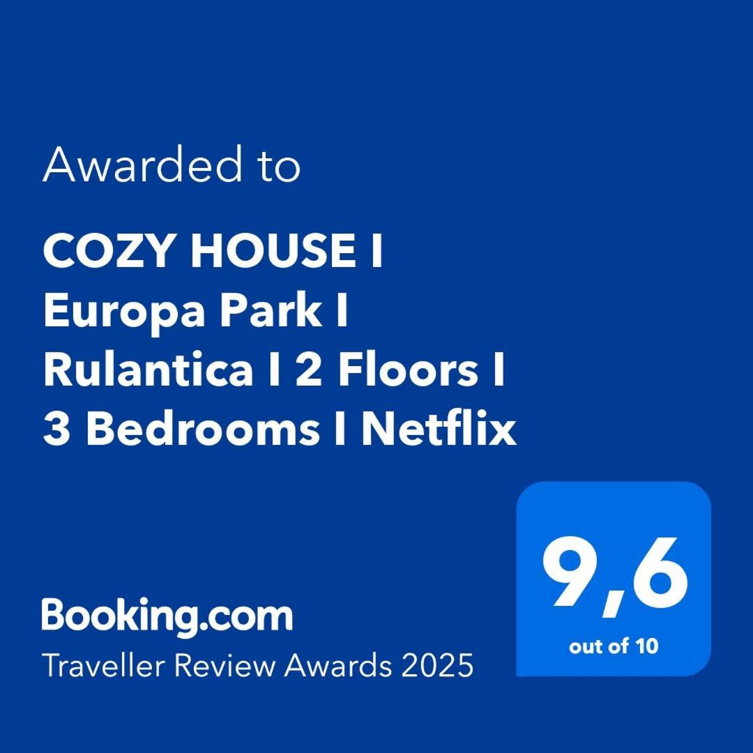 Cozy House I Europa Park I Rulantica I 2 Floors I 3 Bedrooms I Netflix Kappel-Grafenhausen Buitenkant foto